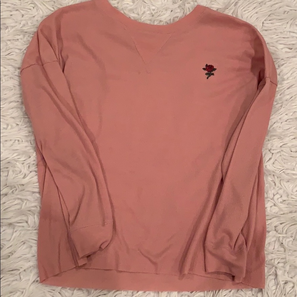 LA Hearts blush long sleeve